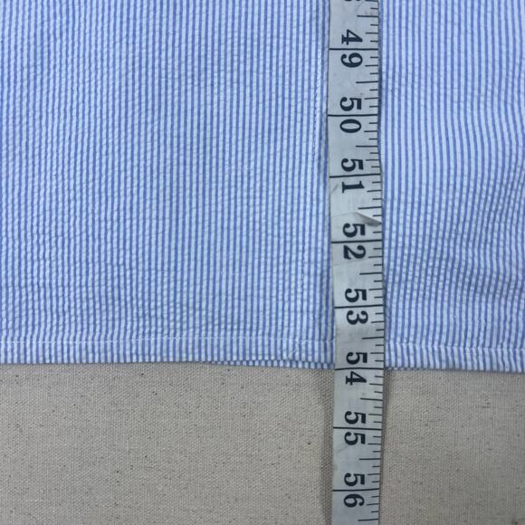 Vintage 90s Eileen West Stripe Cotton Robe S | Cottagecore Sleepwear USA Dress - Picture 11 of 11